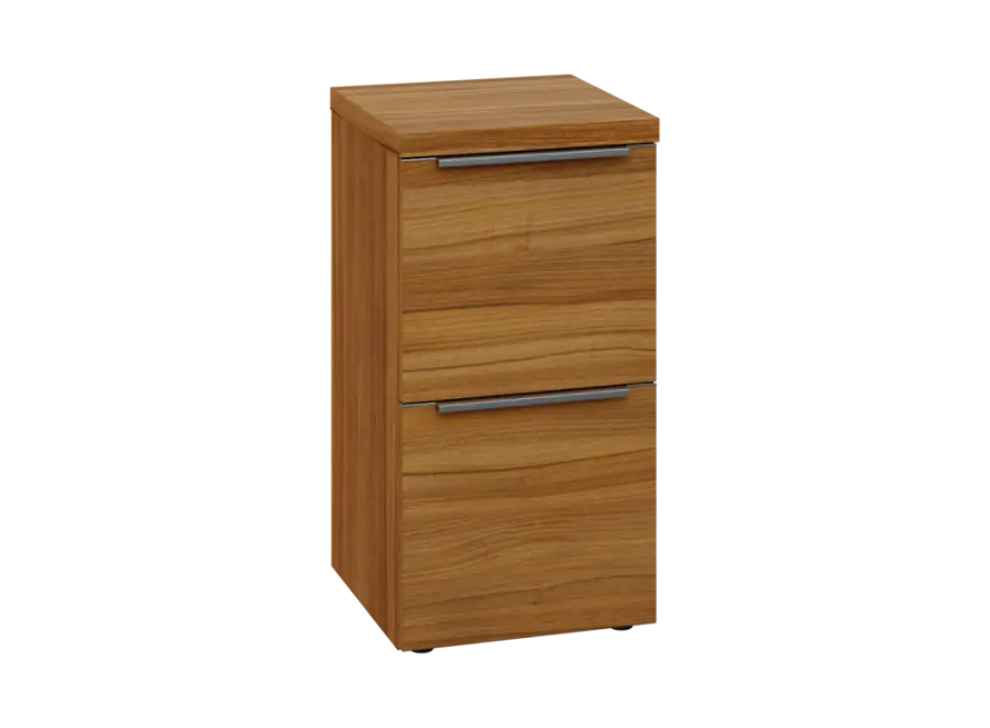 SIN 2 - 42Z kancelářská skříň, 2-zásuvková, 770x400x400, ořech světlý